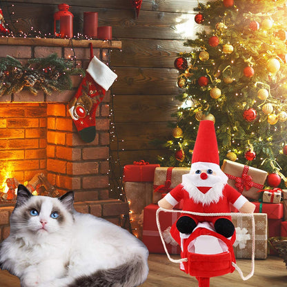 Christmas Pet Santa Claus Costume