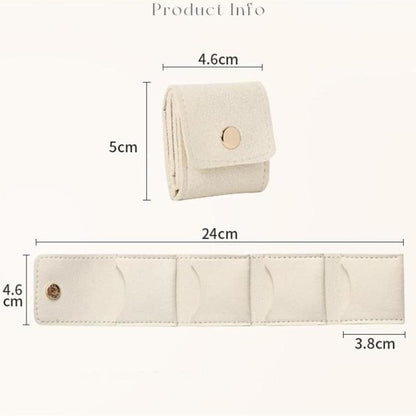Foldable Multifunctional Mini Travel Jewelry Bag