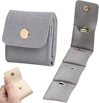 Foldable Multifunctional Mini Travel Jewelry Bag