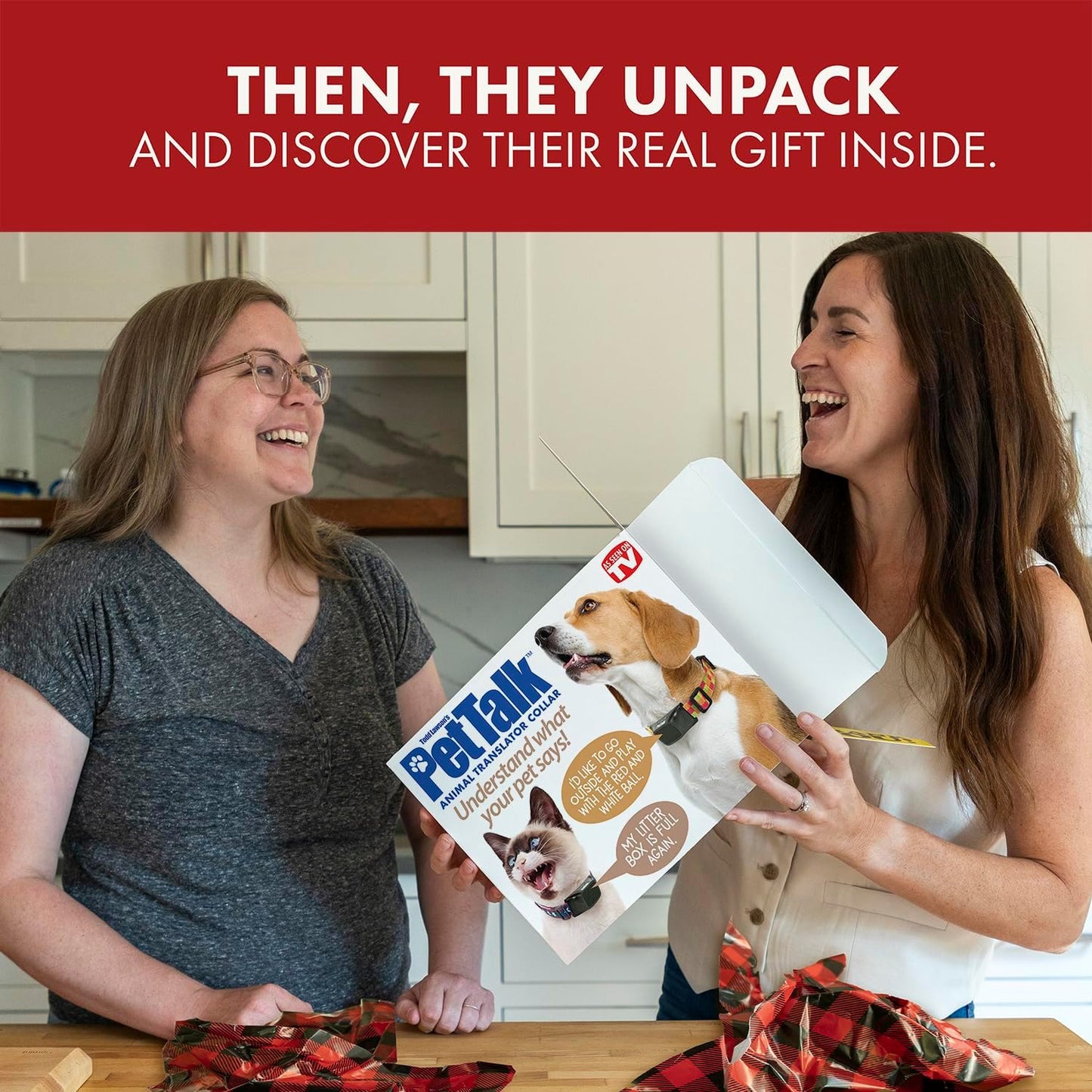 Prank-O, Pet Talk Prank Gift Box, Wrap Your Real Present in a Funny Authentic Prank-O Gag Present Box, Novelty Gifting Box for Pranksters, Perect Birthday Gag Gift Box