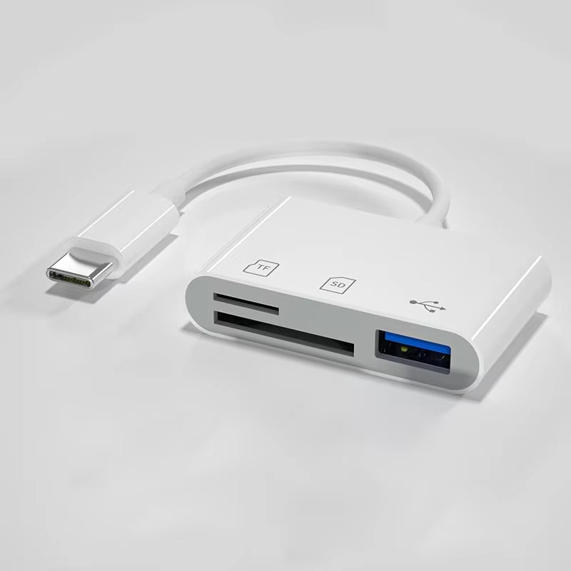 5-in-1 Lightning & USB-C SD Card Reader for iPhone, iPad, MacBook & Android