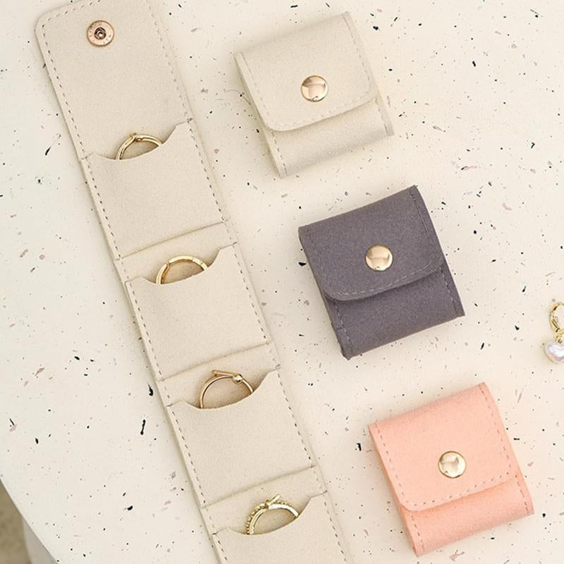 Foldable Multifunctional Mini Travel Jewelry Bag