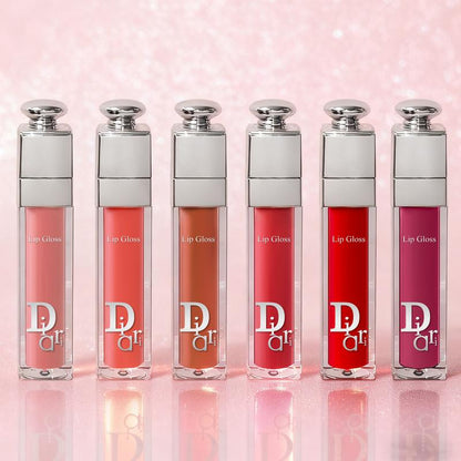 Kiss Someone 6-Piece Lip Gloss Set - Pink Tea, Pomegranate Red, Peachy Pink, Tomato Red, Purple