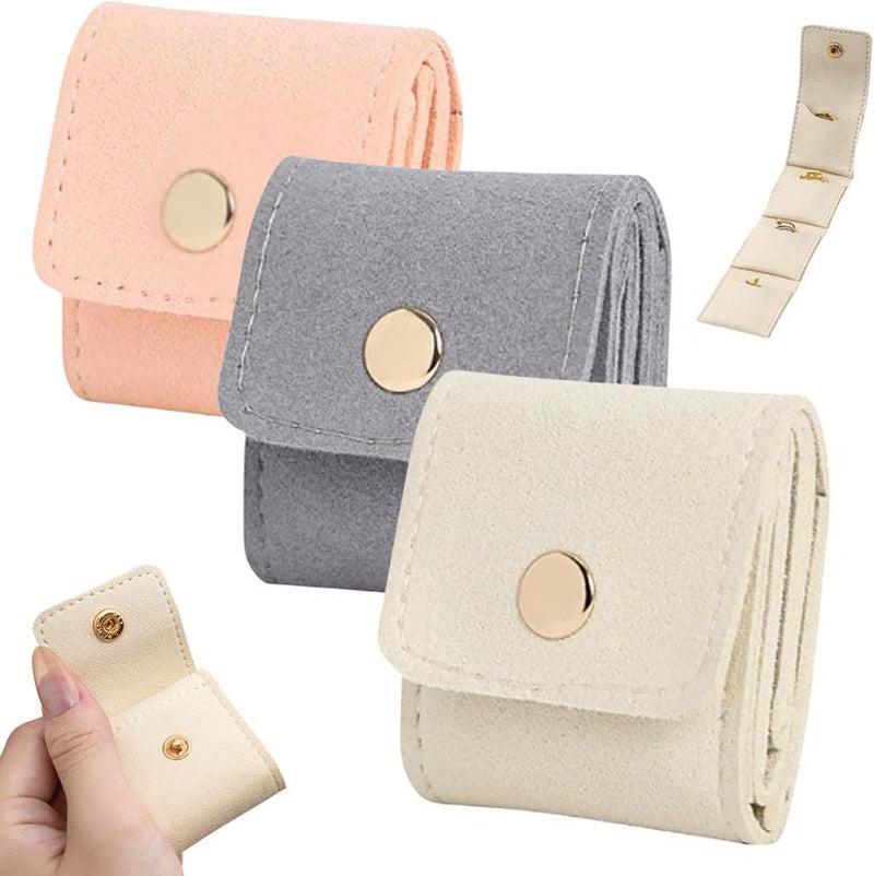 Foldable Multifunctional Mini Travel Jewelry Bag