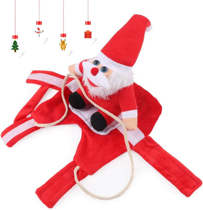 Christmas Pet Santa Claus Costume