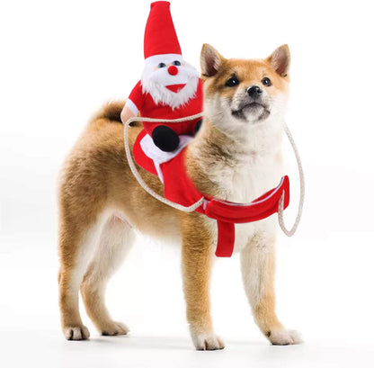 Christmas Pet Santa Claus Costume