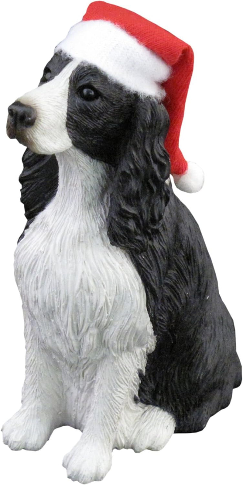 Santa Hat Canine Christmas Ornament