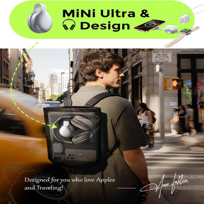 **LISEN 25W 3-in-1 Qi2 Magsafe Charger for iPhone, Apple Watch & AirPods**