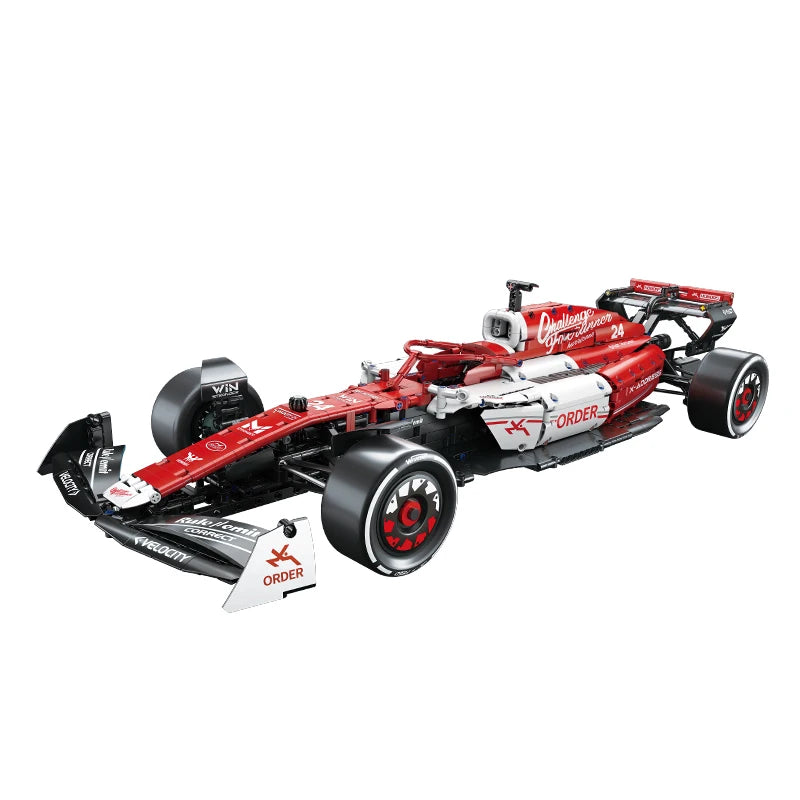 1:8 F1 Race Cars 1770PCS Building Sets MOC Building Blocks Car Cool Collectible Model Car Kits Toy Christmas Festive Gift Giving