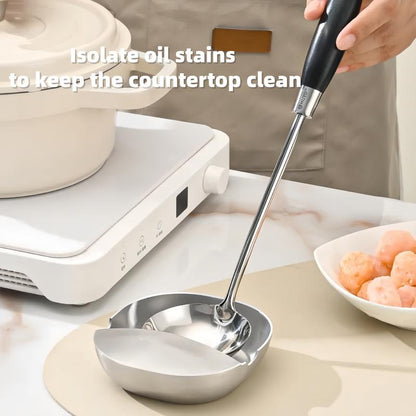 Pot Lid Holder, 1 Count Soup Spoon Rack, Cooking Spatula Rest Holder, Pot Lid Rest Stand, Tableware Storage Rack, Kitchen Supplies